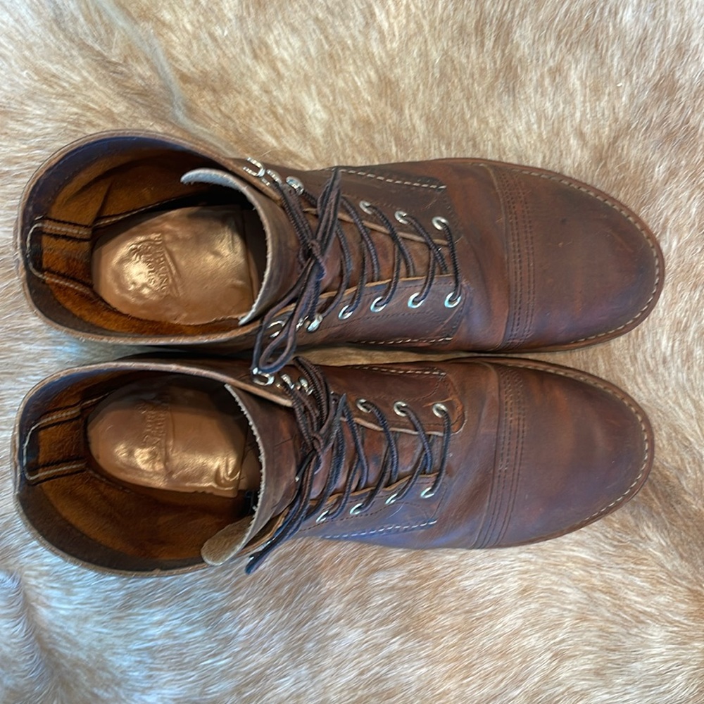 IRON RANGER
MEN'S 6-INCH BOOT IN AMBER HARNESS LEATHER